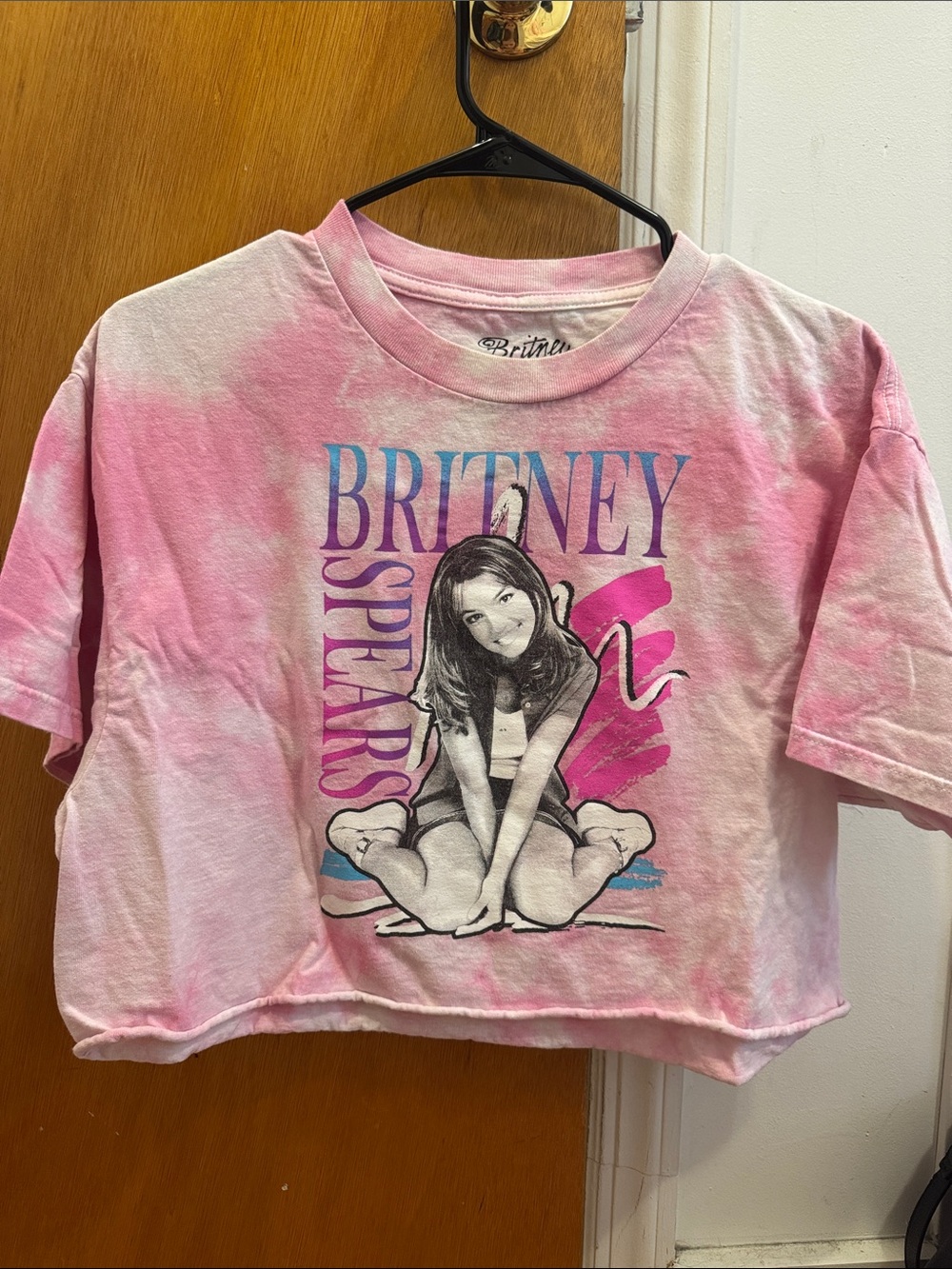 Pink Britney Spears Crop Top